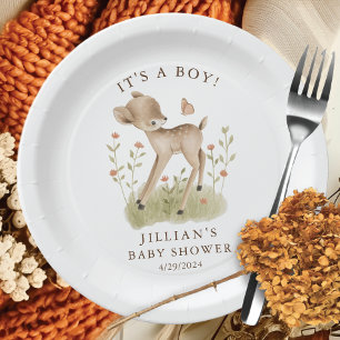 Prato De Papel Woodland Wonder Deer