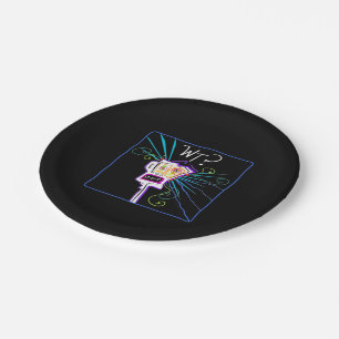 Prato De Papel WT? O QUE? EMOJI Meemogie