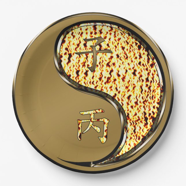 Prato De Papel Year of the Fire Rat (Frente)