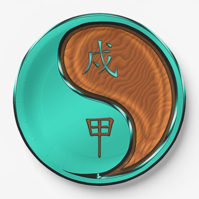 Prato De Papel Year of the Wood Dog (Frente)