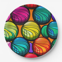 Prato De Papel Yo-Yo Yowza