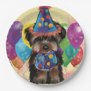 Prato De Papel Yorkie  