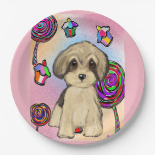 Prato De Papel Yorkie Poo