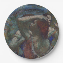 Prato De Papel Young Balé Dancers (Ballerinas) (por Edgar Degas)