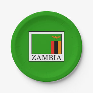 Prato De Papel Zâmbia