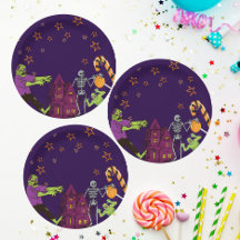 Zombie Birthday Kids Party Paper Play