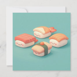 Prato de Variedade de Nigiri de Sushi de Argila