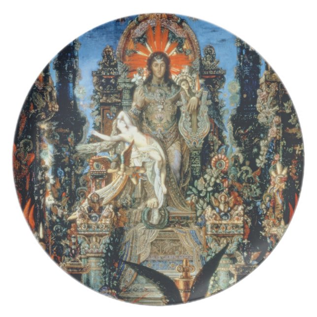 Prato Jupiter e Semele, 1894-95 (óleo em canvas) (Frente)
