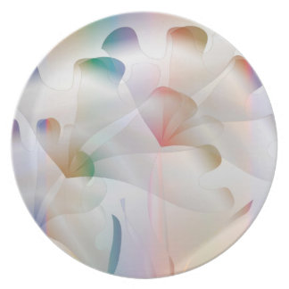 Prato Placa das íris