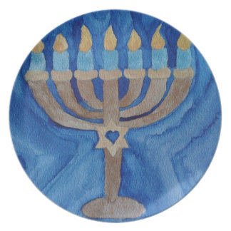 PRATO PLACA DE HANUKKAH