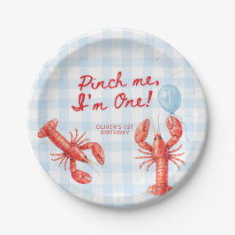 Pratos de Aniversário de 1 Ano Pinch Me I'm One La