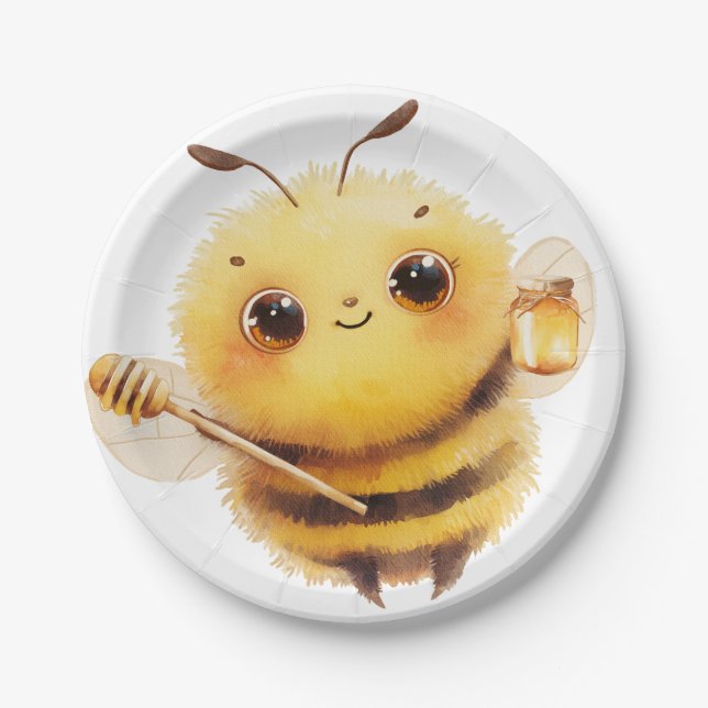 Pratos De Bee Amigáveis (Frente)