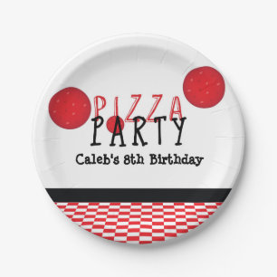 Pratos de festa de aniversário personalizados Pepp