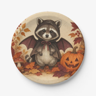 Pratos de festa de Halloween com Fantasia de Morce