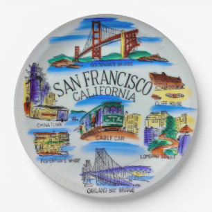 Pratos de festa de São Francisco, CA