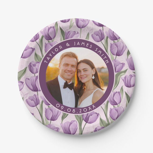 Pratos De Flor Selvagem Para Agradecer-Lhes Presen (Frente)