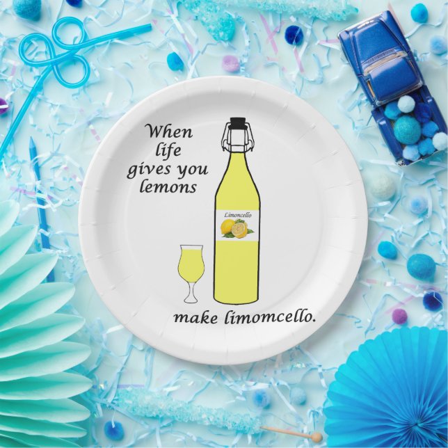 Pratos de jantar de Limões a Limoncello (Festa)