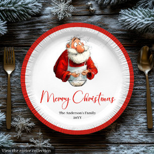 Pratos de jantar personalizados engraçados do Papa