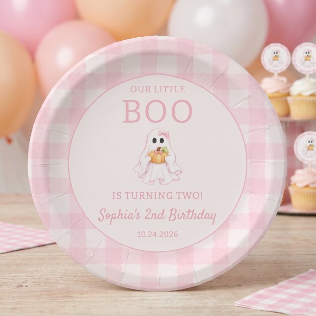 Pratos de Papel de Aniversário de Halloween Fantas (Criador carregado)