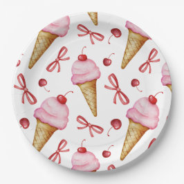 Pratos de Papel de Aniversário Sweet Coquette