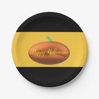 Pratos de Papel de Halloween