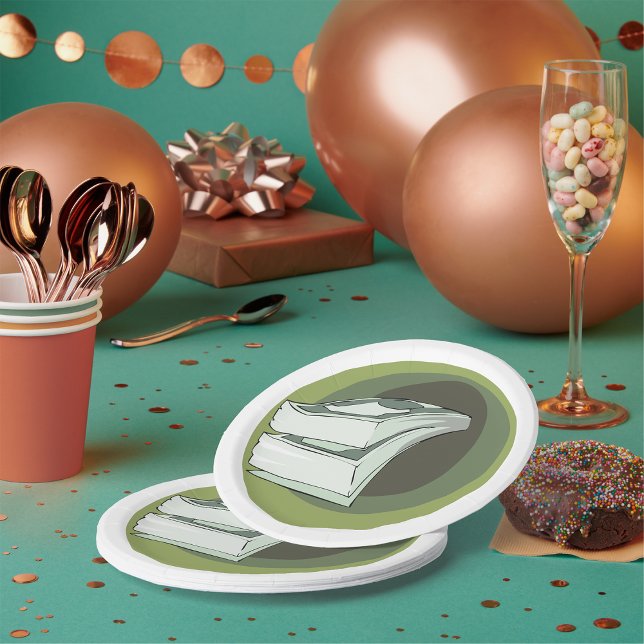 Pratos de Papel de Maço de Dinheiro (Criador carregado)