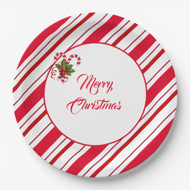 Pratos de Papel de Natal (Frente)