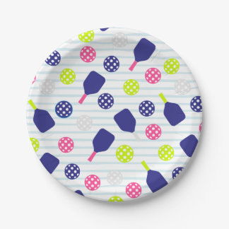 Pratos de Papel de Pickleball