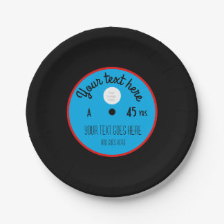 Pratos de Papel de Vinil Personalizados – Personal