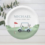 Pratos de Papel Festa de Golfe<br><div class="desc">Pratos de Papel de Golfe</div>