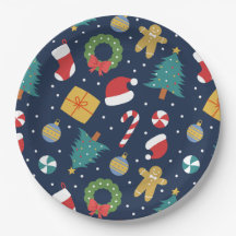 Pratos de Papel Festa Jolly Jumble