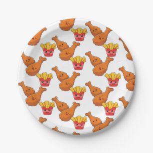 Pratos de Papel, Frango Batata Frita
