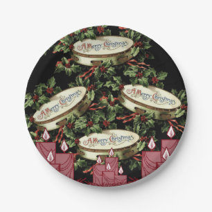 Pratos de papel Natal