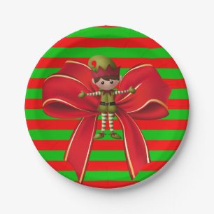 Pratos de papel Natal
