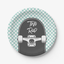 Pratos de papel para 2º aniversário radical de ska