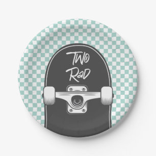 Pratos de papel para 2º aniversário radical de ska