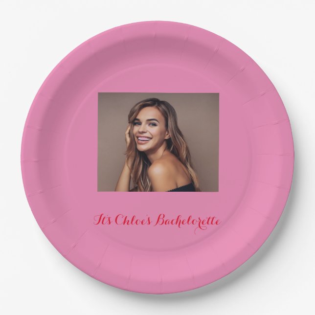 pratos de papel para despedida de solteira (Frente)