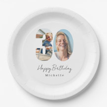 Pratos de Papel Personalizados para Aniversário de