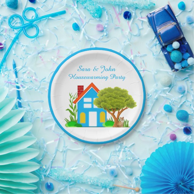 Pratos de Papel Personalizados para Festa de Aquec (Festa)