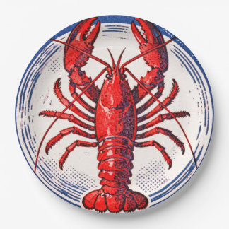 Pratos de Papel Red Lobster