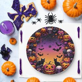 Pratos do Halloween: Design festivo e assustador