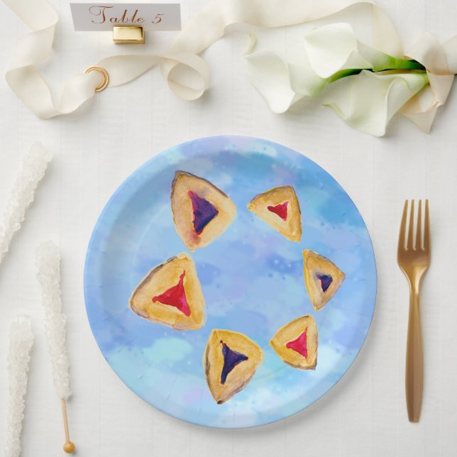 Pratos do Partido Hamantaschen (Casamento)