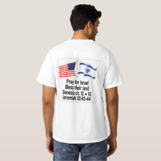 Pray para Israel, abençoe sua camisa da terra