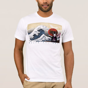 Pray para o t-shirt dos homens de Japão