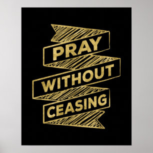 Pray sem impressão de cessação da arte