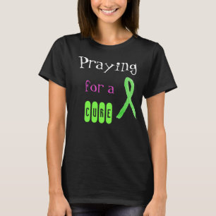 Praying para uma cura, camisa da consciência da