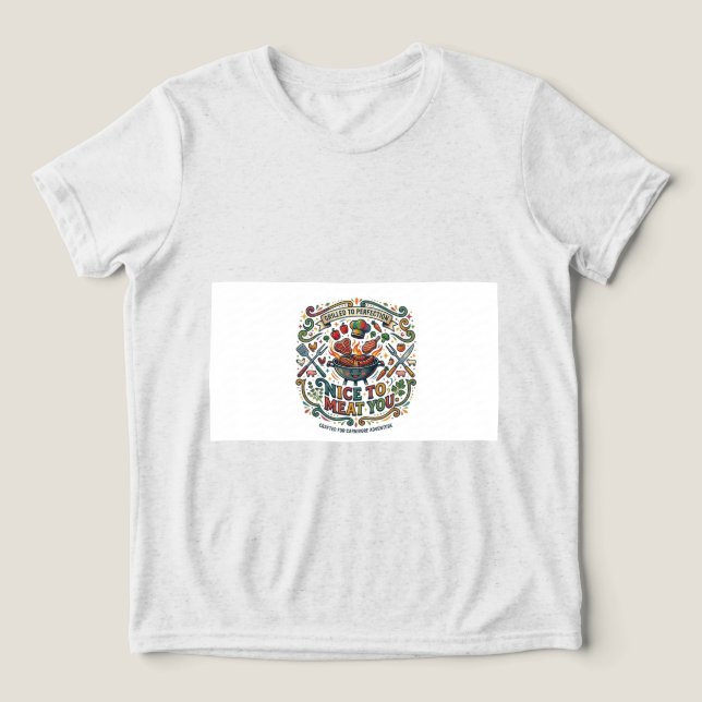 Prazer em Cortar Você, Camiseta (Design frontal)