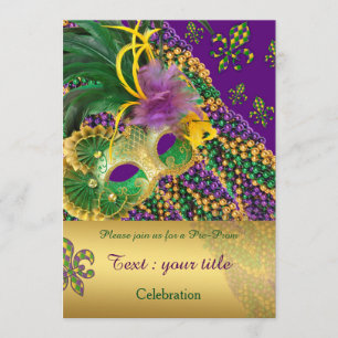 "pre convite do baile de formatura", "mascarada",