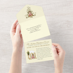 Prece Natal Vintage Novena Religiosa A