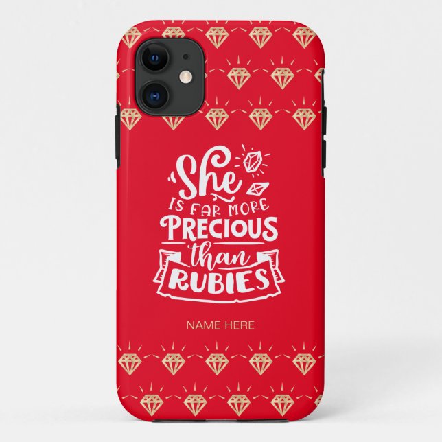 Precioso Bonito Que capas de iphone De Casquilho (Verso)